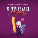 yatay - metin yazarı