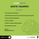 Kaset Medya Grafik Tasarımcı İlan Görseli