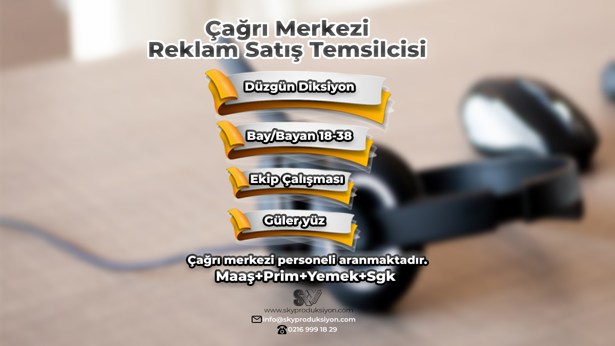 SKY ÇAĞRI MERKEZİ İŞ İLANI 1200x675 kopya
