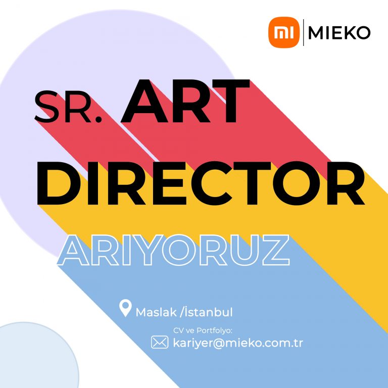 Art director İlan - Mieko