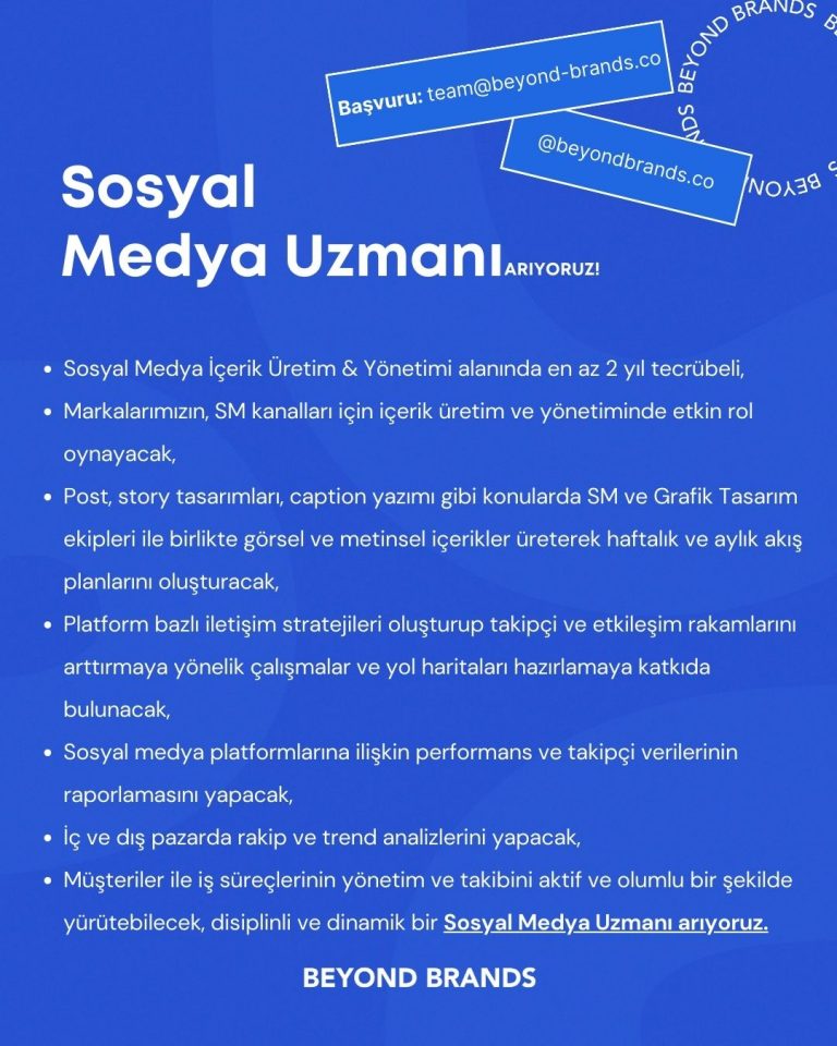 İş İlanı 06.02.24