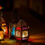 Ramadan Lanterns on display welcoming the holy month of Ramadan
