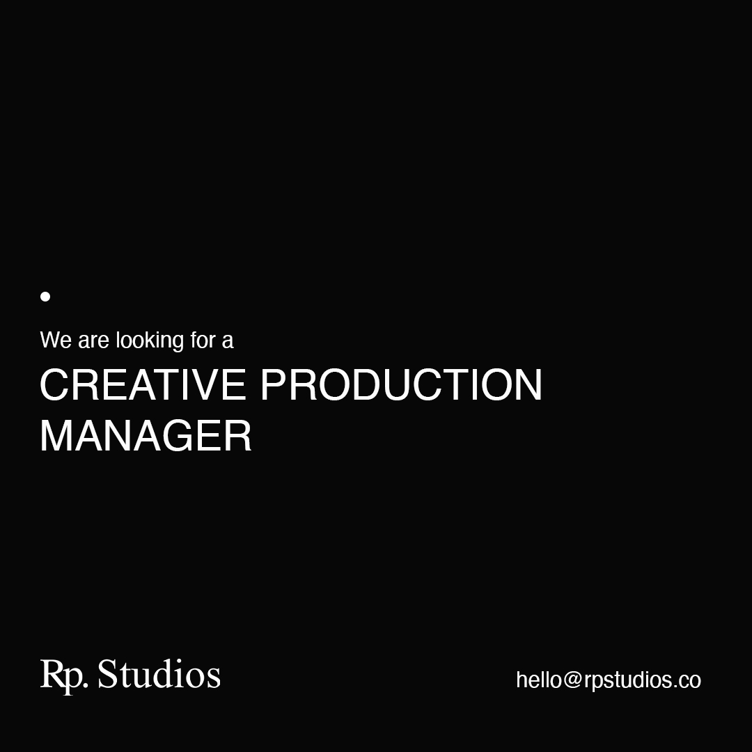 CREATIVE PRODUCTION MANAGER POST 1