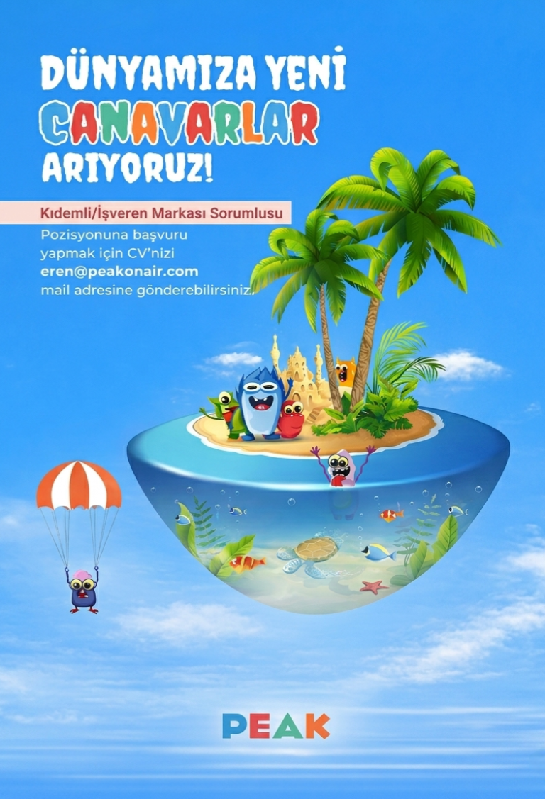 Peak On Air, Sr. Brand Digital Partner / Kıdemli İşveren Markası Sorumlusu Arıyor!